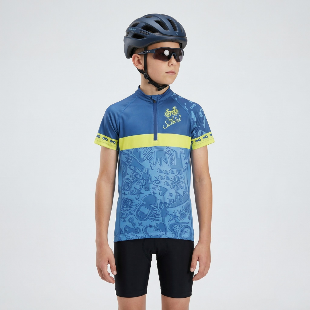 Silvini kids cycling jersey CD1434 Scrivia
