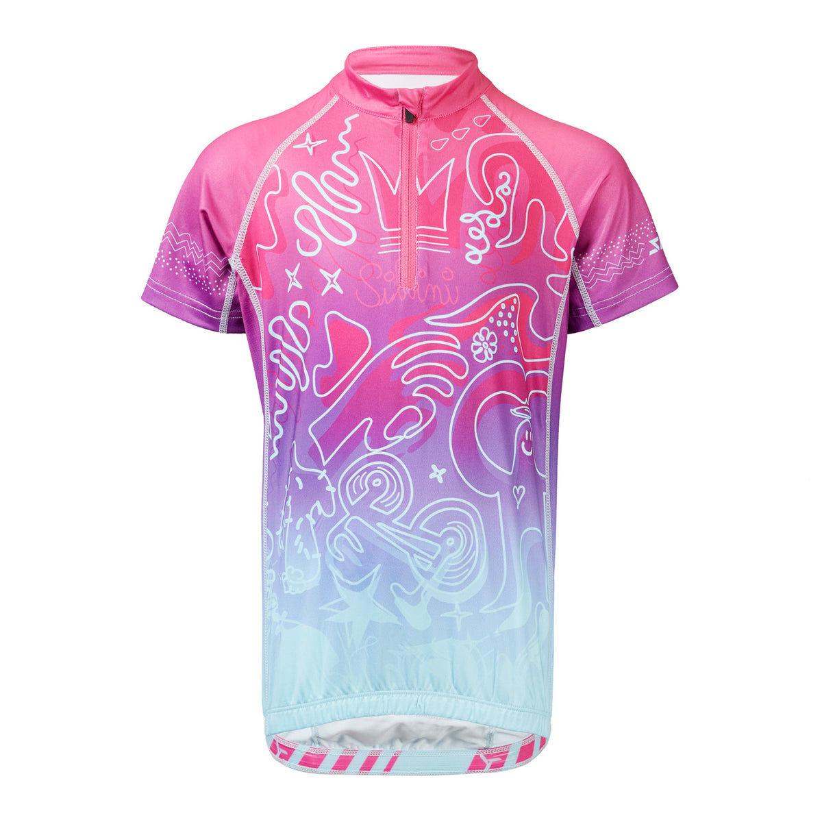 Silvini kids cycling jersey CD1434 Scrivia