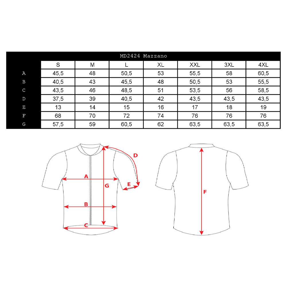 Silvini men's cycling jersey MD2042 Mazzano