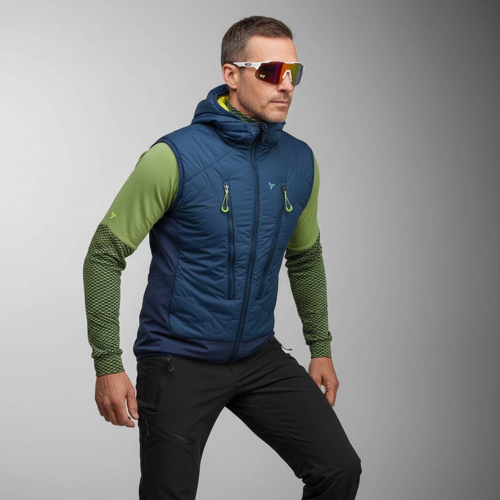 Silvini men's vest MJ2104 Polaro