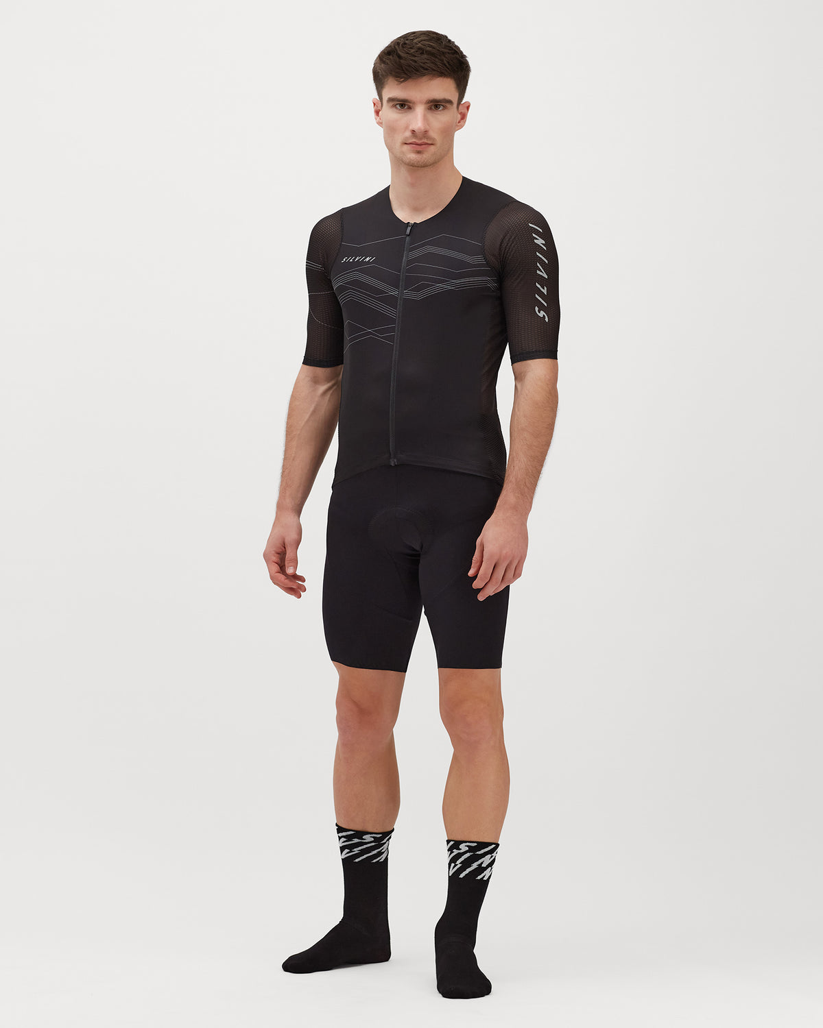 Silvini men's cycling jersey MD2000 Legno