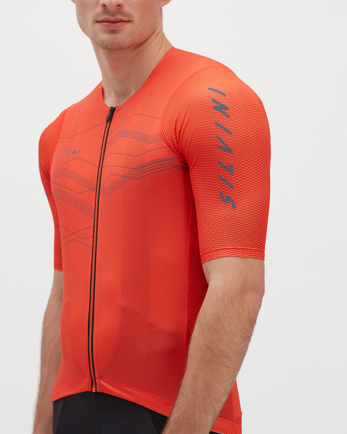 Silvini men's cycling jersey MD2000 Legno