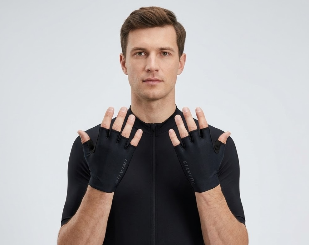 Silvini unisex cycling gloves UA1633 Sarca