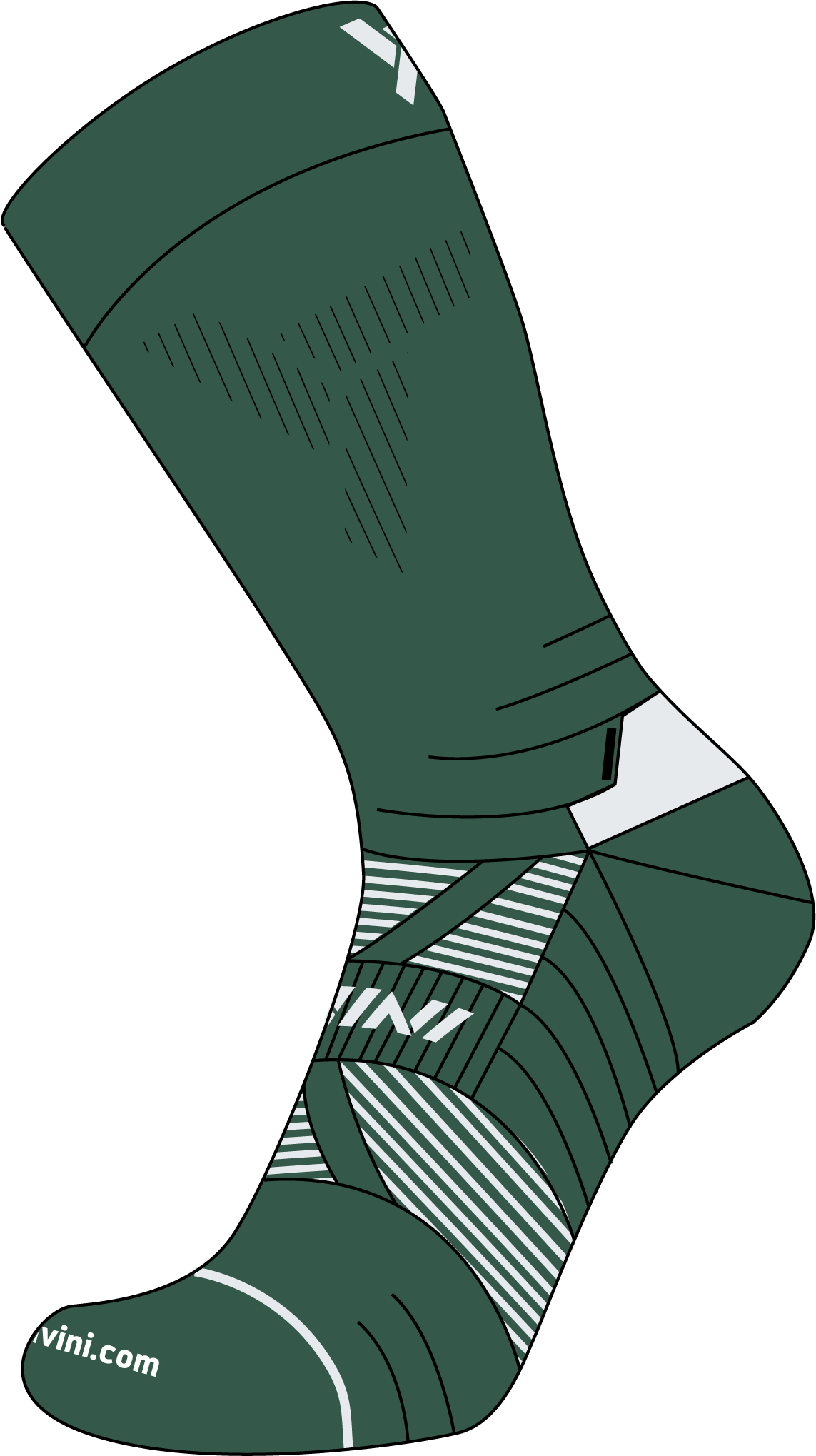 Silvini unisex socks UA2723 Villandra
