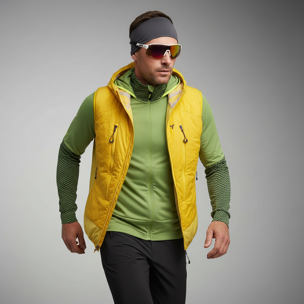 Silvini men's vest MJ2104 Polaro
