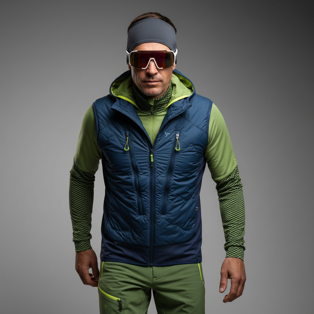 Silvini men's vest MJ2104 Polaro